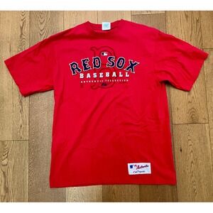 Vintage 2005 Boston Red Sox Majestic T-Shirt Authentic Collection Size M